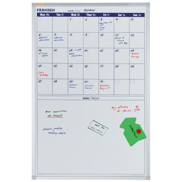 Planungstafel X-tra!Line, Monatskalender, 5 Wochen FRANKEN VO-18 (4016946191265)