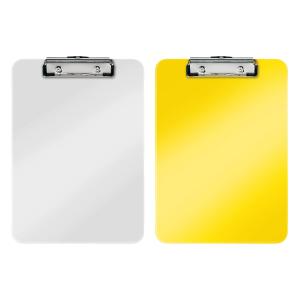 Klemmbrett WOW, DIN A4, Polystyrol, blau-metallic LEITZ 3971-00-36 (4002432107285)