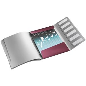 Ordnungsmappe Style, A4, PP, 12 Fächer, satin-schwarz LEITZ 3996-00-94 (4002432108381)