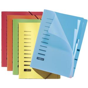 Ordnungsmappe, DIN A4, aus PP, 6 Fächer, sortiert PAGNA 40056-00 (4013951008489)