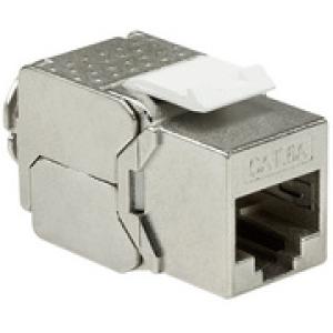 LogiLink Keystone Modul Kat.6A, Klasse EA, geschirmt, grau NK4003 (4052792027556)