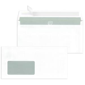 Briefumschläge C5, haftklebend, mit Fenster, weiß MAILmedia 30015993 (4018529003422)