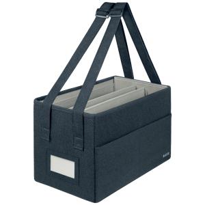 Aufbewahrungstasche Desk Sharing, aus Stoff, samtgrau LEITZ 65760089 (4002432135851)