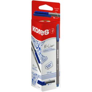 Fineliner 'K-Liner', Strichstärke: 0, 4 mm, schwarz Kores FL28102 (9023800281029)