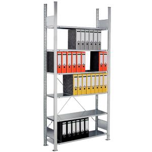 LEITZ Archiv-Grundregal 3000 für Ordner, verzinkt 8760-00-00 (4002432357703)