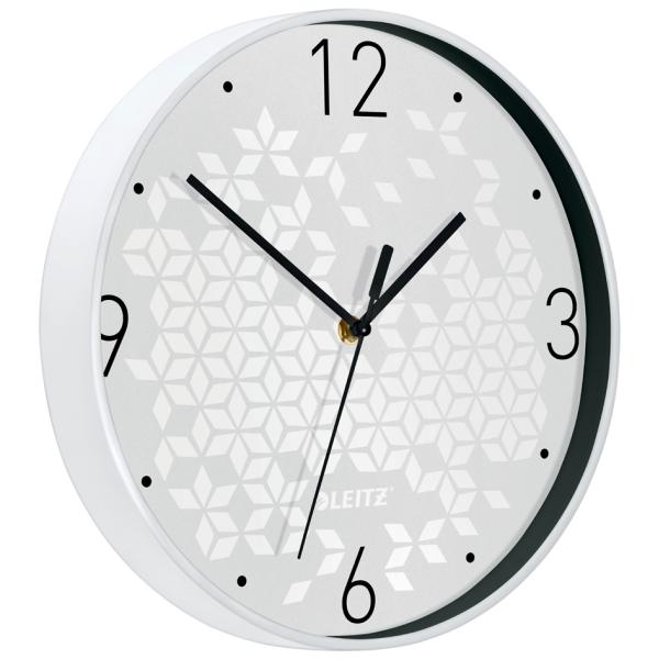 Wanduhr WOW, Quarzwerk, blau LEITZ 9015-00-36 (4002432122950)