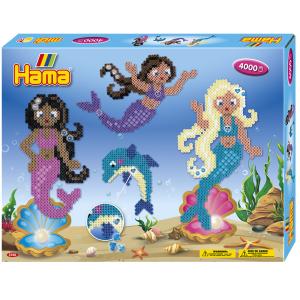 midi 'Meerjungfrauen', Geschenkpackung Hama Bügelperlen 3150 (0028178031503)