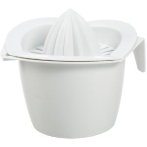 Zitruspresse, aus Kunststoff, weiß plast team 10500804 (5706773105007)