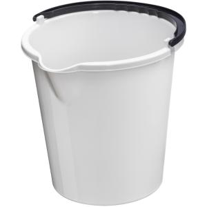 Putzeimer 'VANCOUVER', rund, 5 Liter, schwarz plast team 10580809 (5706773105892)