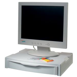 Monitorständer/ Druckerständer MONITOR STAND, lichtgrau HAN 9250-11 (4012473925007)