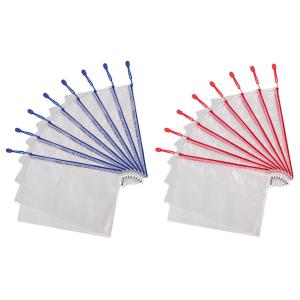 by tarifold Reißverschlusstasche ZIPPER, DIN A4, rot djois 002766 (3377990027667)