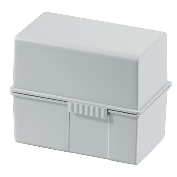 Karteikasten, Polystyrol, A7 quer, blau-transluzent HAN 977-64 (4012473977181)
