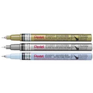 Lackmarker PAINT MARKER MMP10, silber Pentel MMP10-Z (0884851016850)