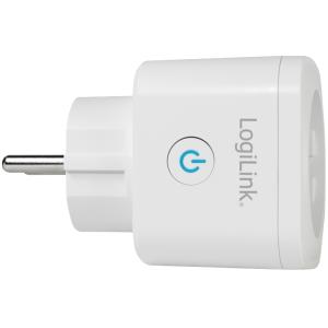 Wi-Fi Smart Plug Adapterstecker, 1-fach, weiß LogiLink SH0101 (4052792066746)