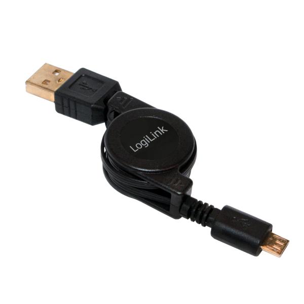 Micro USB OTG Anschlusskabel, USB-A - Micro USB LogiLink CU0090 (4052792029802)