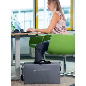 Businesstasche Desk Sharing Bag, RPET, Größe: L, grau sigel BA413 (4004360776892)