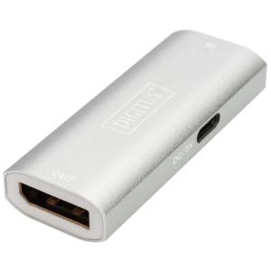 8K DisplayPort Repeater, silber DIGITUS DS-55524 (4016032483717)