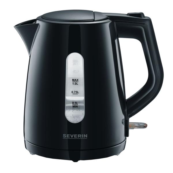 Wasserkocher WK 3410, 1, 0 Liter, schwarz SEVERIN (4008146029530)