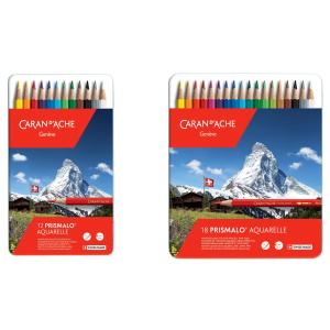 Buntstifte PRISMALO Aquarelle, 18er Metalletui CARAN D'ACHE 999.318 (7610186013188)