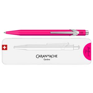 Druckkugelschreiber 849 POPLINE FLUO, pink CARAN D'ACHE 849.590 (7630002316798)