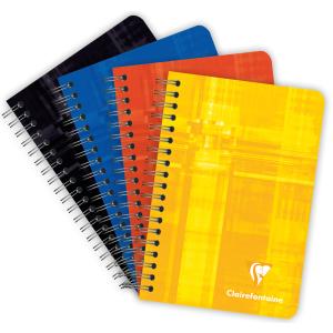 Spiralheft, 90 x 140 mm, kariert Clairefontaine 68592C (3329680685923)