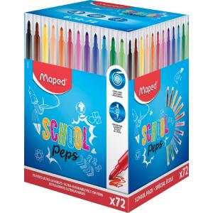 Fasermaler COLOR'PEPS Long Life, 72er Display Maped 845000 (3154148450009)