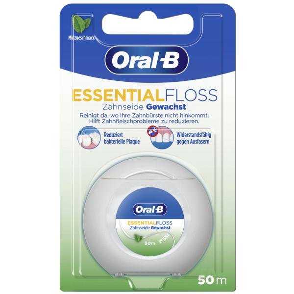 Zahnseide Essentialfloss, 50 m, Minzgeschmack Oral-B 8006540491737 (8006540491737)