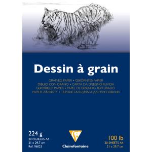 Zeichenpapierblock 'a Grain', DIN A3 Clairefontaine 97120C (3329680971200)