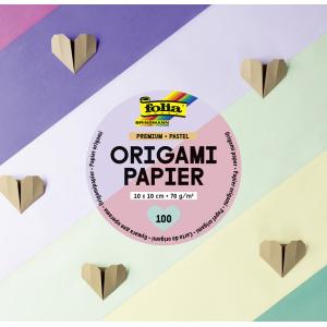 Origami-Faltblätter PREMIUM PASTELL, 200 x 200 mm folia 89920 (4001868131505)