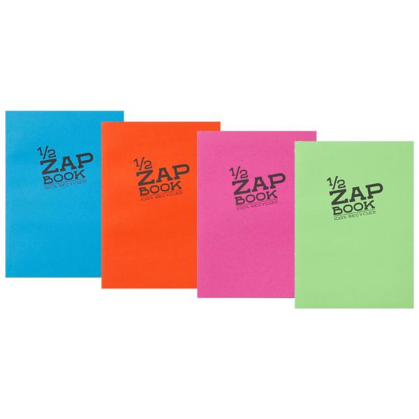 Skizzenblock 1/ 2 ZAP BOOK, DIN A5, 80 g/ qm Clairefontaine 8366C (3329680083668)