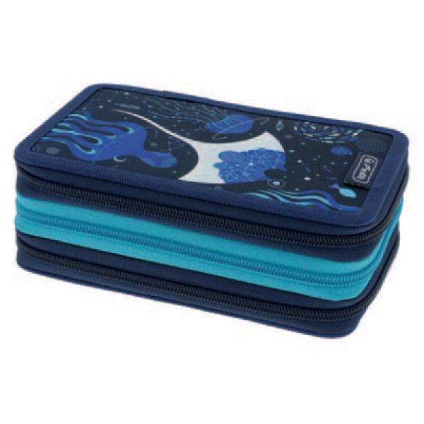 Schüleretui TriCase 'Deep Ocean', 31-teilig herlitz 300001484 (4008110350431)