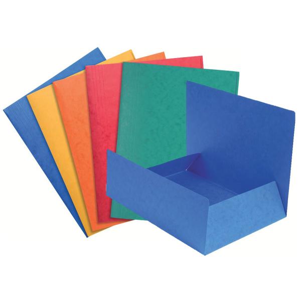 Sammelmappe, DIN A4, Karton, blau EXACOMPTA 56407E (3130630564072)