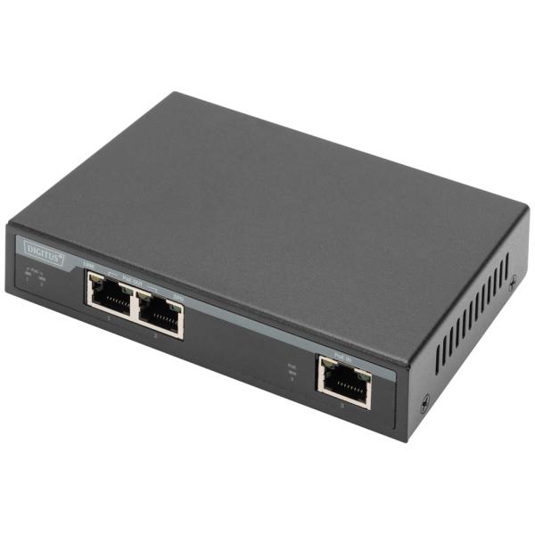 Gigabit 4PPoE Indoor Extender, 2-Port, 802.3at, 60 W DIGITUS DN-95127-1 (4016032486114)