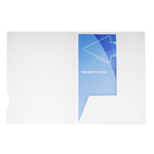 Präsentationsmappe CHROMOLUX, DIN A4, weiß EXACOMPTA 635017E (3288586350178)