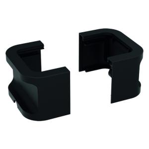 Endkappen mit Kabelaufwicklung PRIMO 2, schwarz BACHMANN 350.100 (4057298096143)