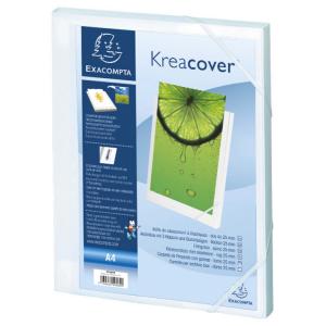 Sammelbox Kreacover, A4, PP, 25 mm, weiß EXACOMPTA 59589E (3130630595892)