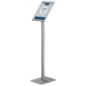Infoständer mit Klapprahmen Premium, DIN A4, silber EUROPEL 355033 (8713931550330)