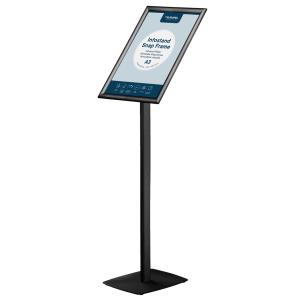 Infoständer mit Klapprahmen Premium, DIN A3, schwarz EUROPEL 355044 (8713931350442)