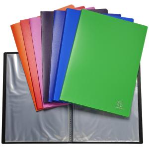 Sichtbuch, DIN A4, PP, 40 Hüllen, violett EXACOMPTA 88426E (3130630884262)