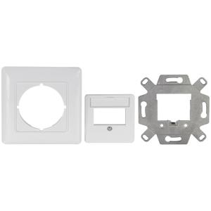 LogiLink Unterputzdose für Keystone-Module, 2-fach, signal- NK4059 (4052792069099)