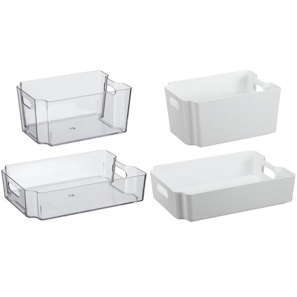 Kühlschrank-Organizer Nuuk, 3, 6 Liter, weiß plast team 16010801 (5707672742744)