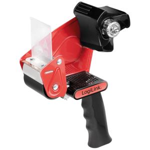 Handabroller für Verpackungsklebeband, schwarz/ rot LogiLink WZ0074 (4052792070026)