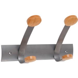 Wandgarderobe 'PMV2', 2 doppelten Hacken ALBA (3129710013128)