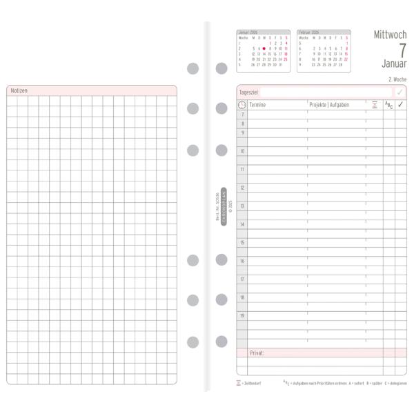 Jahresset 2026, Midi, 96 x 172 mm CHRONOPLAN 50536 (4004182088494)