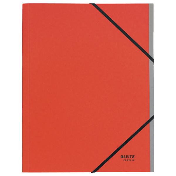 3914 Ordnungsmappe Recycle A4, 6 Fächer Karton (RC) klimaneutral schwarz Leitz 3914-00-95 (4002432128068)