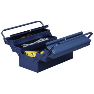 Werkzeugkasten McPlus Metall 5/ 57, unbestückt, blau allit 490612 (4005187906127)