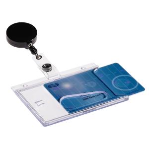 Ausweishalter, geschlossen, mit Jojo, 54 x 85 mm EUROPEL 121289 (8713931212894)