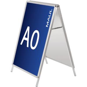 Plakatständer, DIN A2 - 400 x 575 mm, 2 Klapprahmen MAUL 66312-08 (4002390049566)