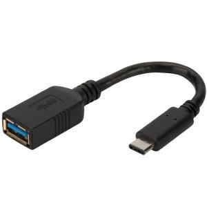 USB 3.0 Adapterkabel, USB-C - USB-A, 0, 15 m DIGITUS AK-300315-001-S (4016032368786)