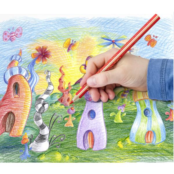 Staedtler Noris Club Jumbo Buntstifte Farbsortiert, 10 St. 128 NC10 (4007817130087)